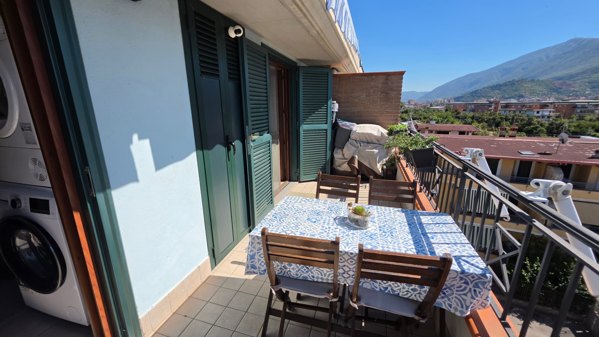 Balcone terrazzato